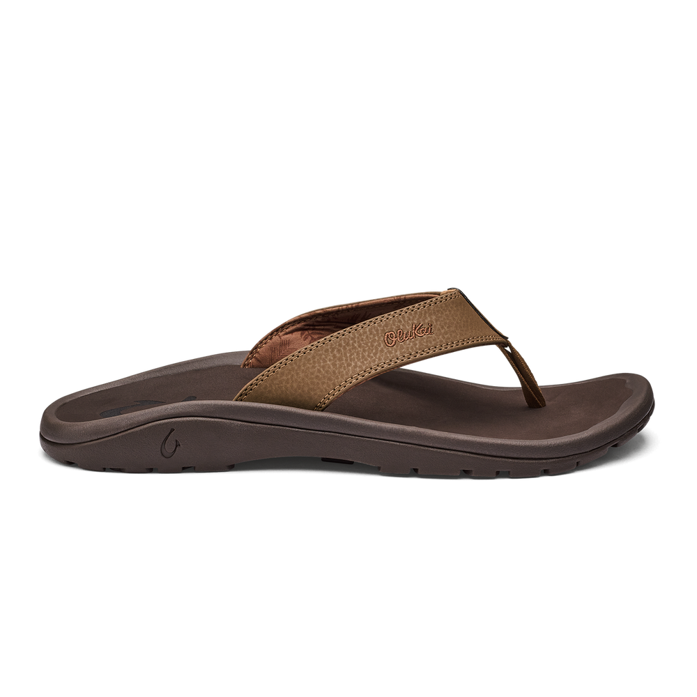 ‘Ohana Men's Best Selling Beach Sandals - Tan / Dark Java | OluKai Men