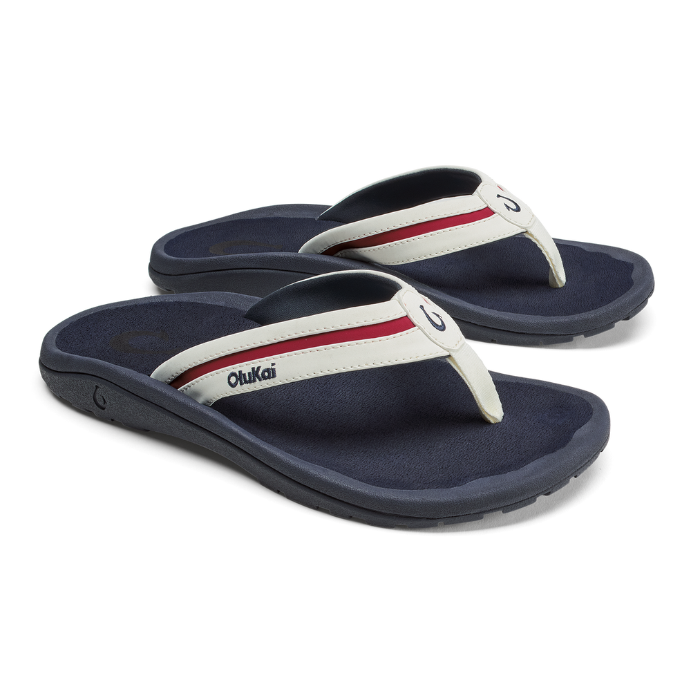 ʻOhana Pālua - Bright White / Americana | OluKai Men
