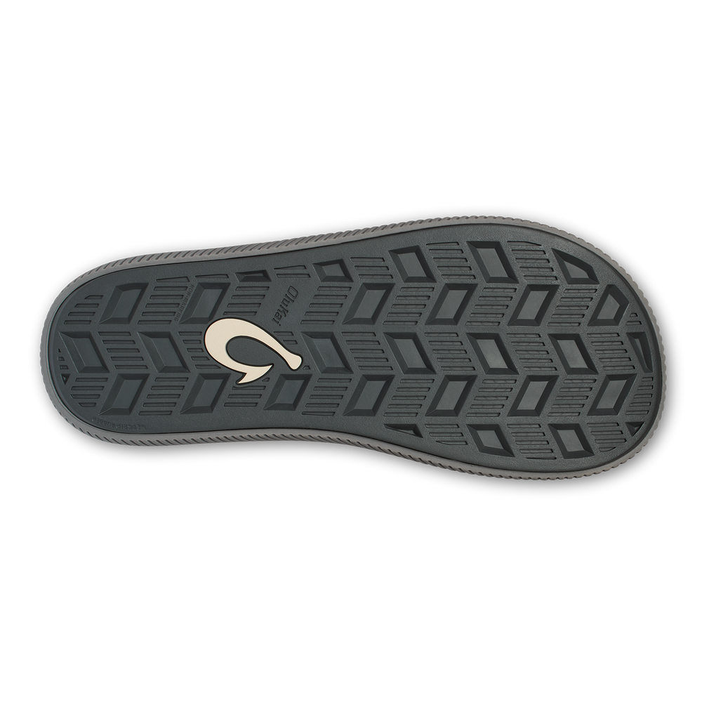 Ulele Men's Beach Sandals - Blue Depth / Charcoal | OluKai Men