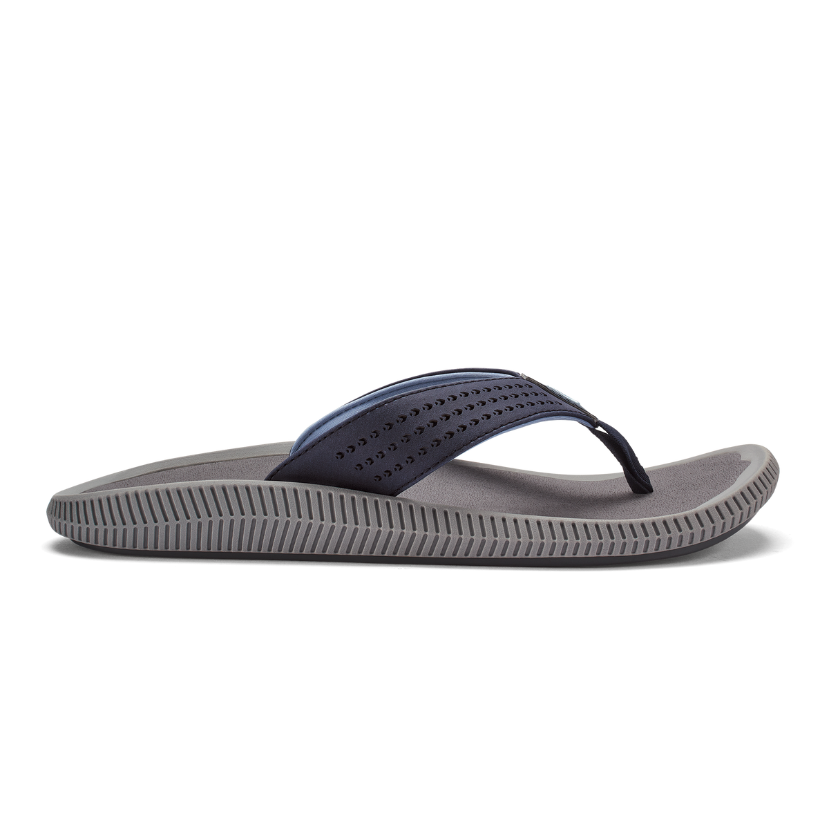 Ulele Men's Beach Sandals - Blue Depth / Charcoal | OluKai Men