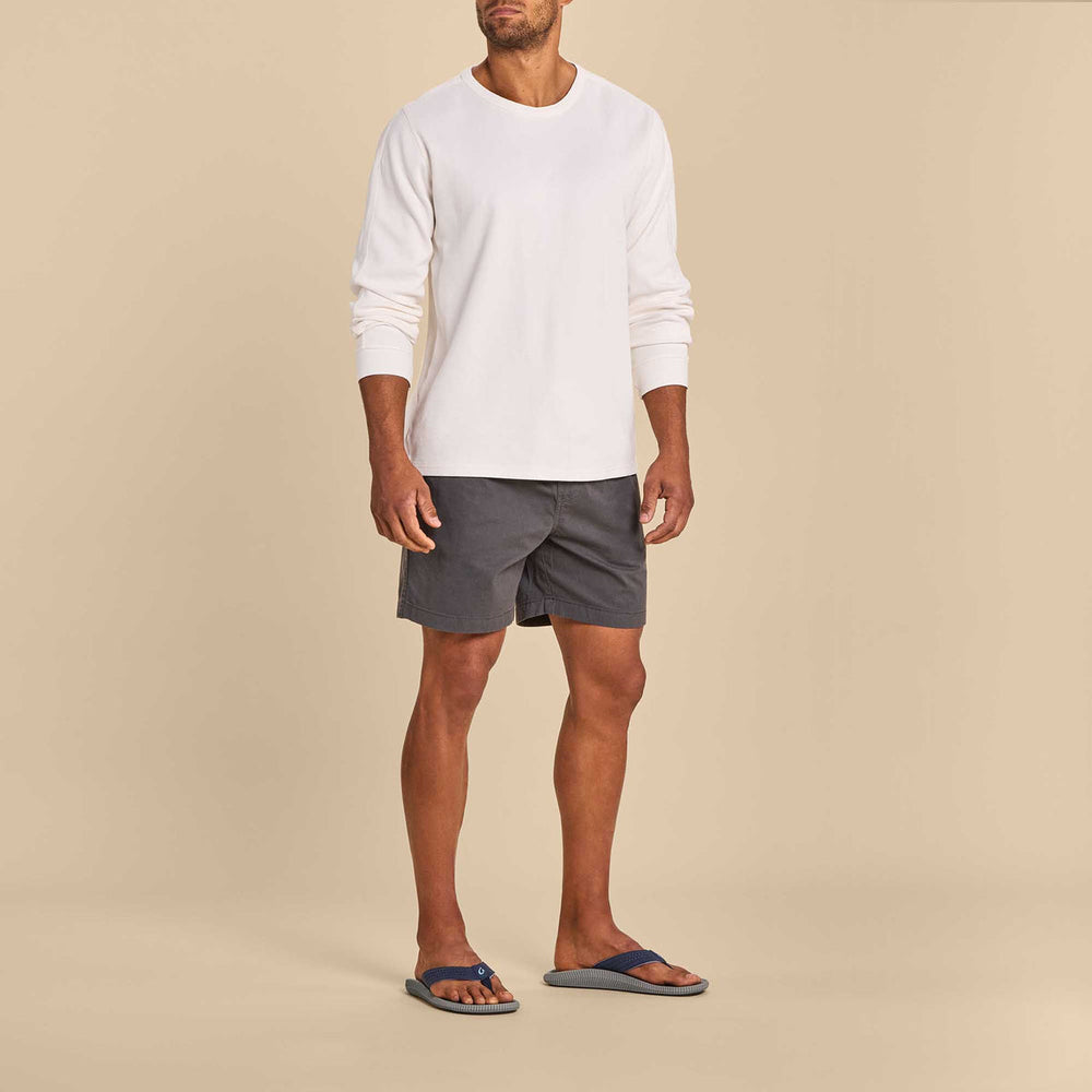 Ulele Men's Beach Sandals - Blue Depth / Charcoal | OluKai Men