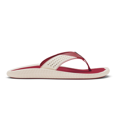 Ulele - Off White / Deep Red | OluKai Men
