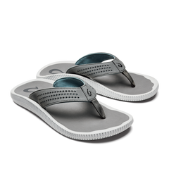 Ulele Men's Water-Ready Beach Sandals - Stone | OluKai Men