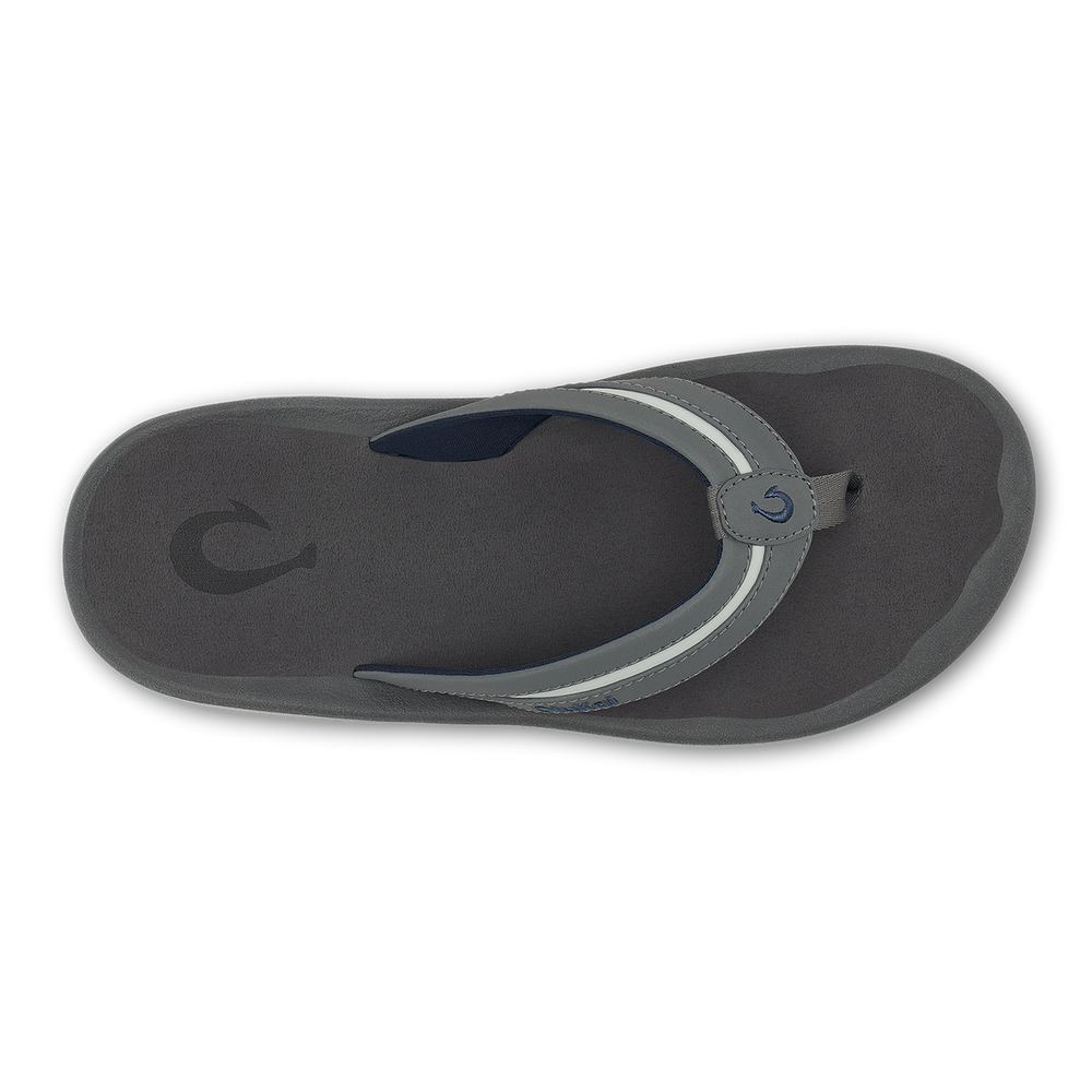 ʻOhana Palua - Cloud Grey / Rock | OluKai Men
