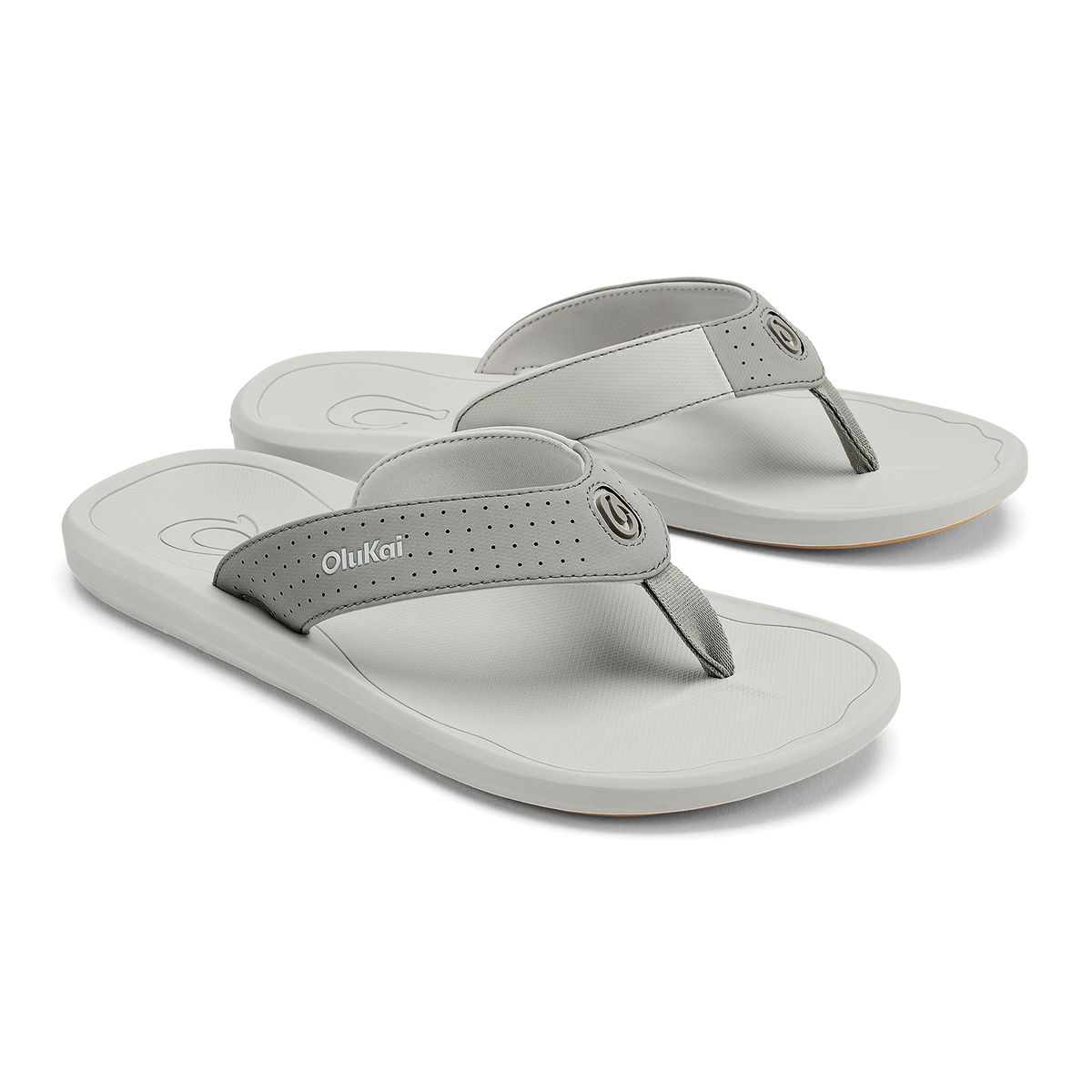 Ki‘i Men’s Water Ready Beach Sandals - Ash / Sterling | OluKai Men