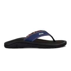 ‘Ohana Men's Beach Sandals - Navy / Onyx | OluKai Men