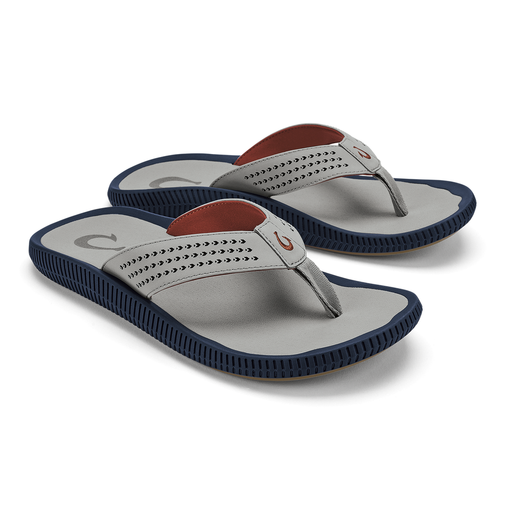Ulele Men's Beach Sandals - Ash | OluKai Men