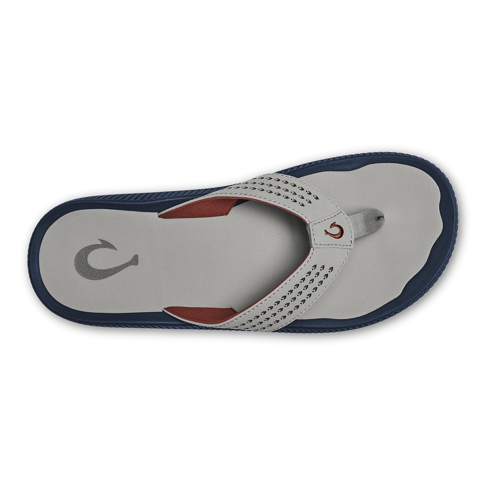 Ulele Men's Beach Sandals - Ash | OluKai Men