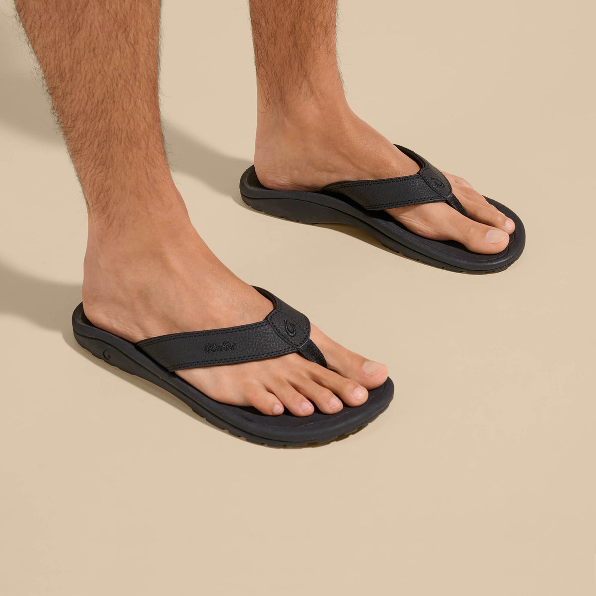 ‘Ohana Men's Best Selling Beach Sandals - Black | OluKai Men