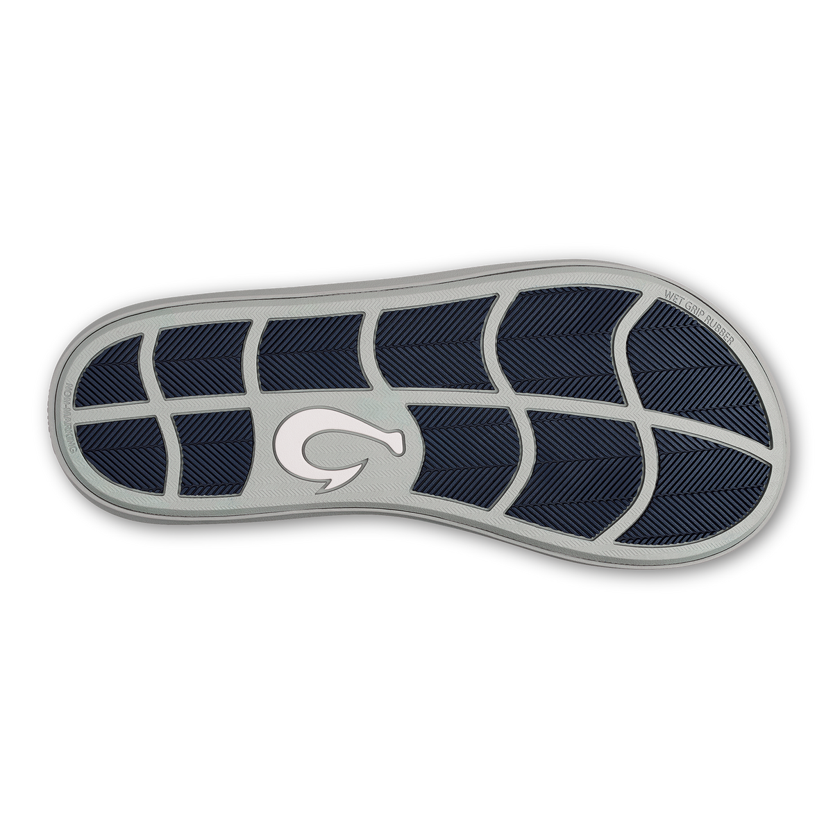 Pili Men’s Waterproof Leather Sandals - Ash / Mood Indigo | OluKai Men