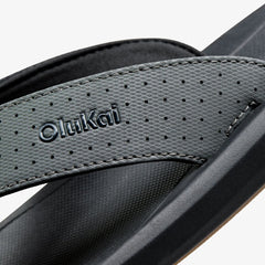 Ki‘i Men’s Water Ready Beach Sandals - Rock / Lava Rock | OluKai Men