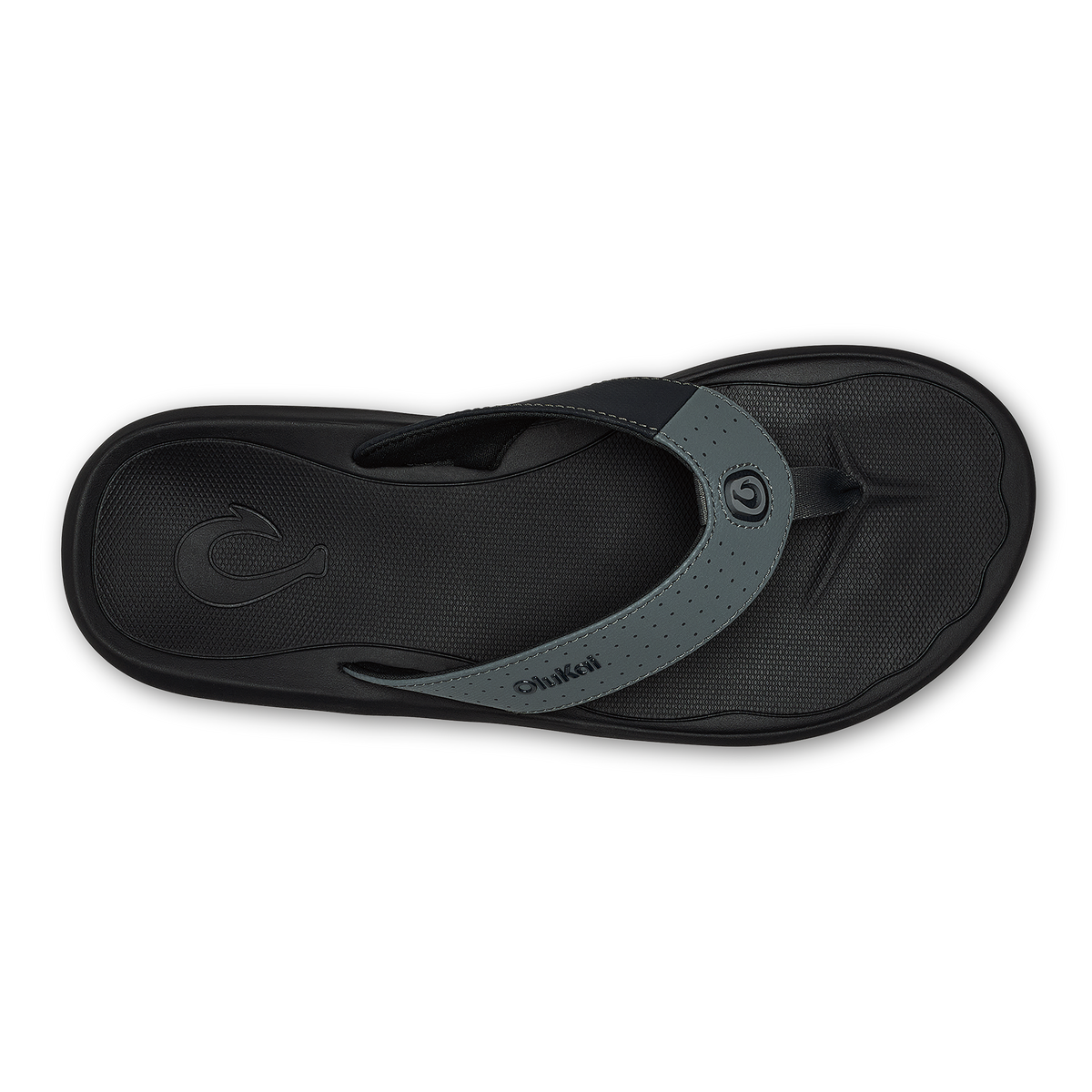 Ki‘i Men’s Water Ready Beach Sandals - Rock / Lava Rock | OluKai Men