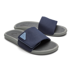 Ulele Slide - Blue Depth / Charcoal | OluKai Men