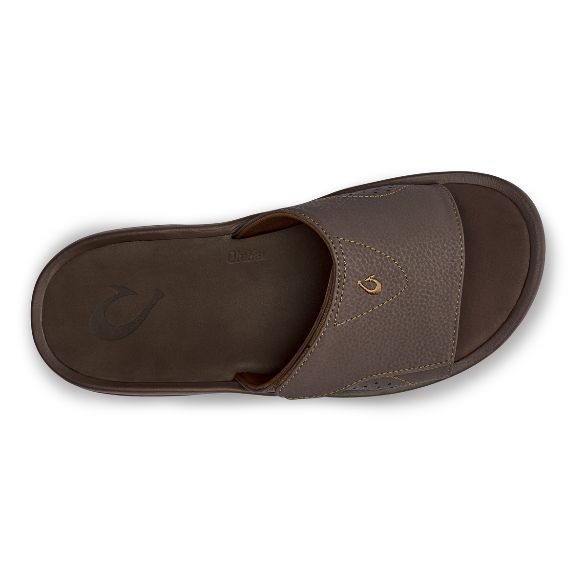 Nalu Slide Men's Beach Slide Sandals - Dark Java | OluKai Men