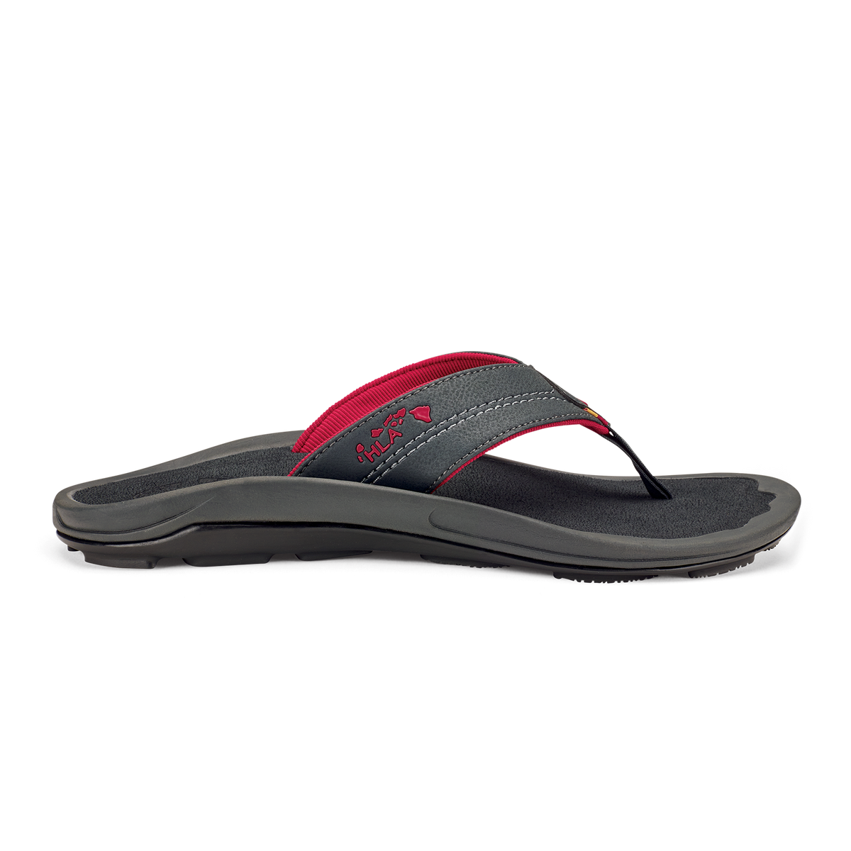 Kīpī Men’s Comfortable Beach Sandals - Dark Shadow | OluKai Men