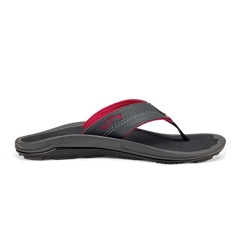 Kīpī Men’s Comfortable Beach Sandals - Dark Shadow | OluKai Men