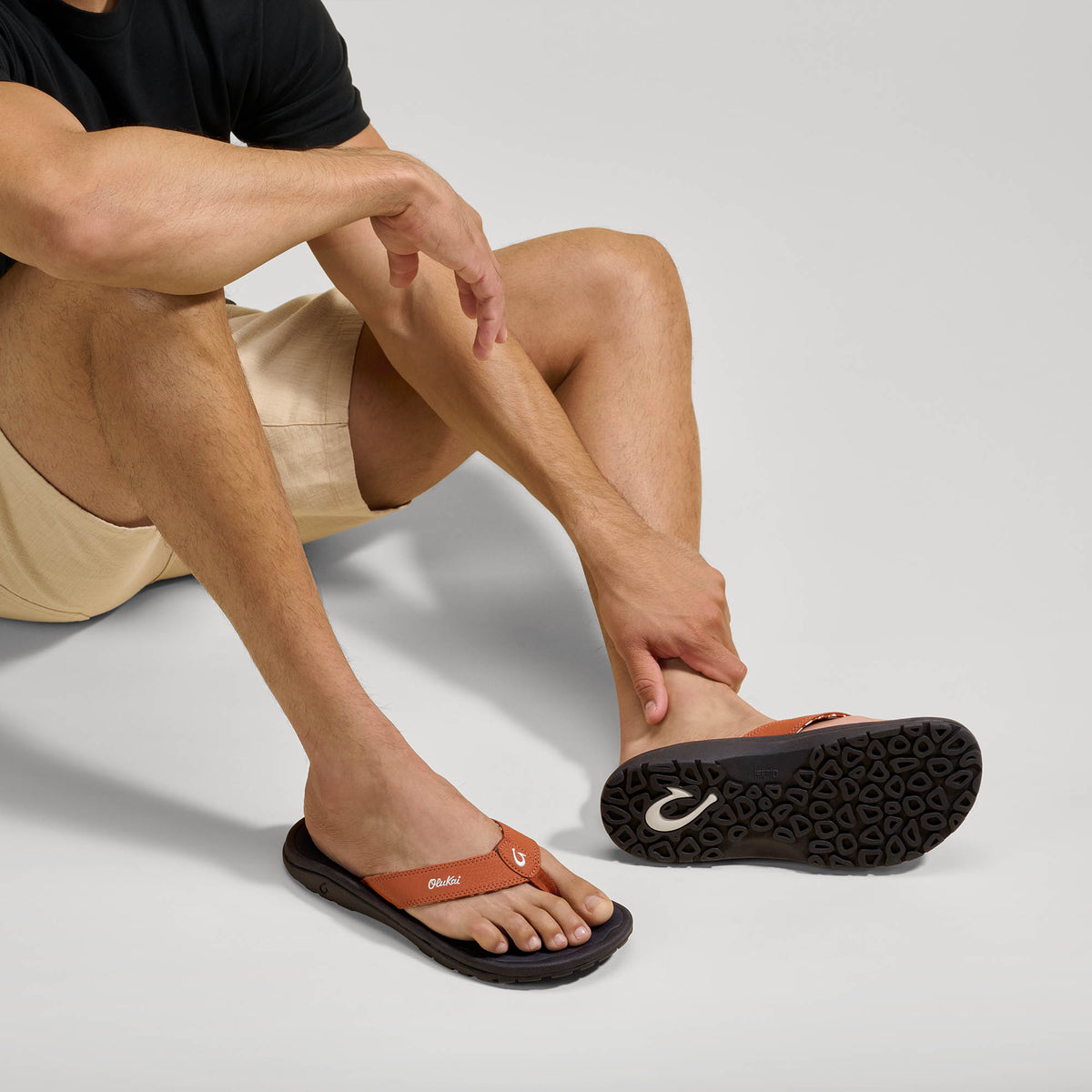 ‘Ohana Men's Best Selling Beach Sandals - Dirt / Lava Rock | OluKai Men
