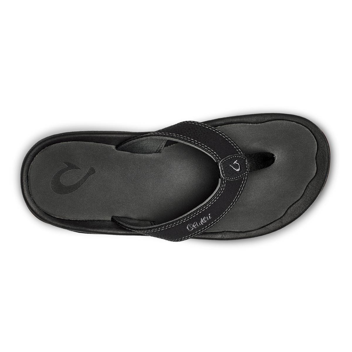 OluKai ‘Ohana - Black / Dark Shadow | Men's Beach Sandals | OluKai Men