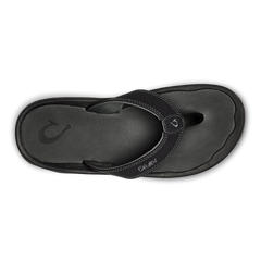 OluKai ‘Ohana - Black / Dark Shadow | Men's Beach Sandals | OluKai Men