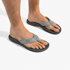 ‘Ohana Men's Best Selling Beach Sandals - Ash / Rock | OluKai Men