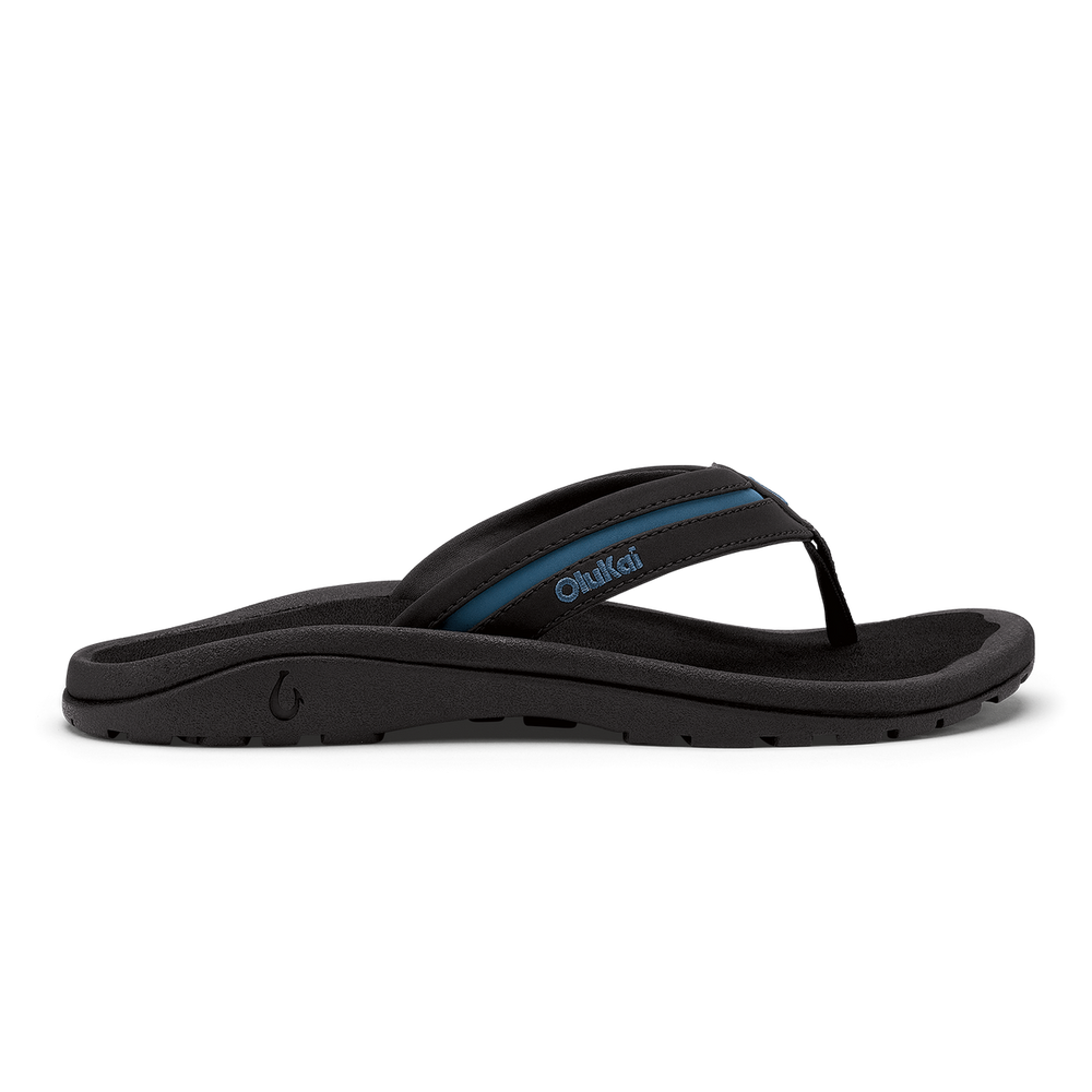 ʻOhana Pālua - Black / Slate Blue | OluKai Men