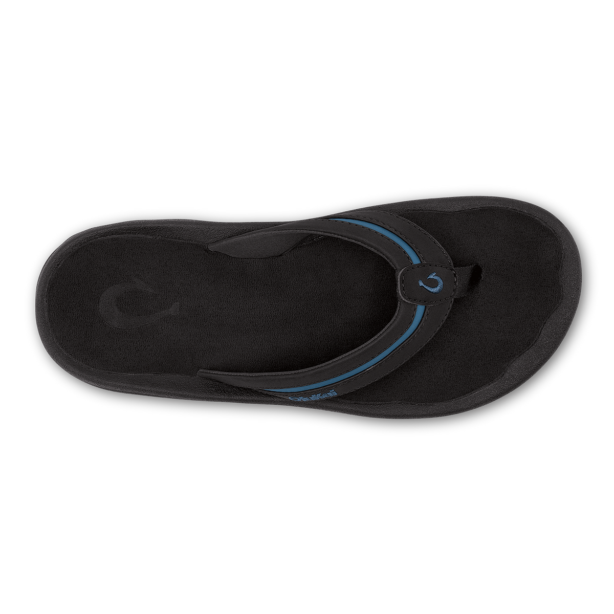 ʻOhana Pālua - Black / Slate Blue | OluKai Men
