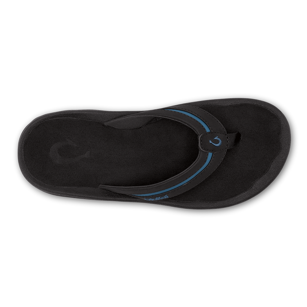 ʻOhana Pālua - Black / Slate Blue | OluKai Men