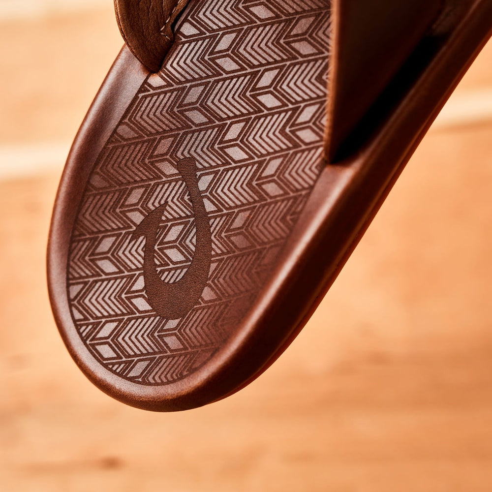 ‘Ilikai Men‘s Leather Sandals - Toffee | OluKai Men