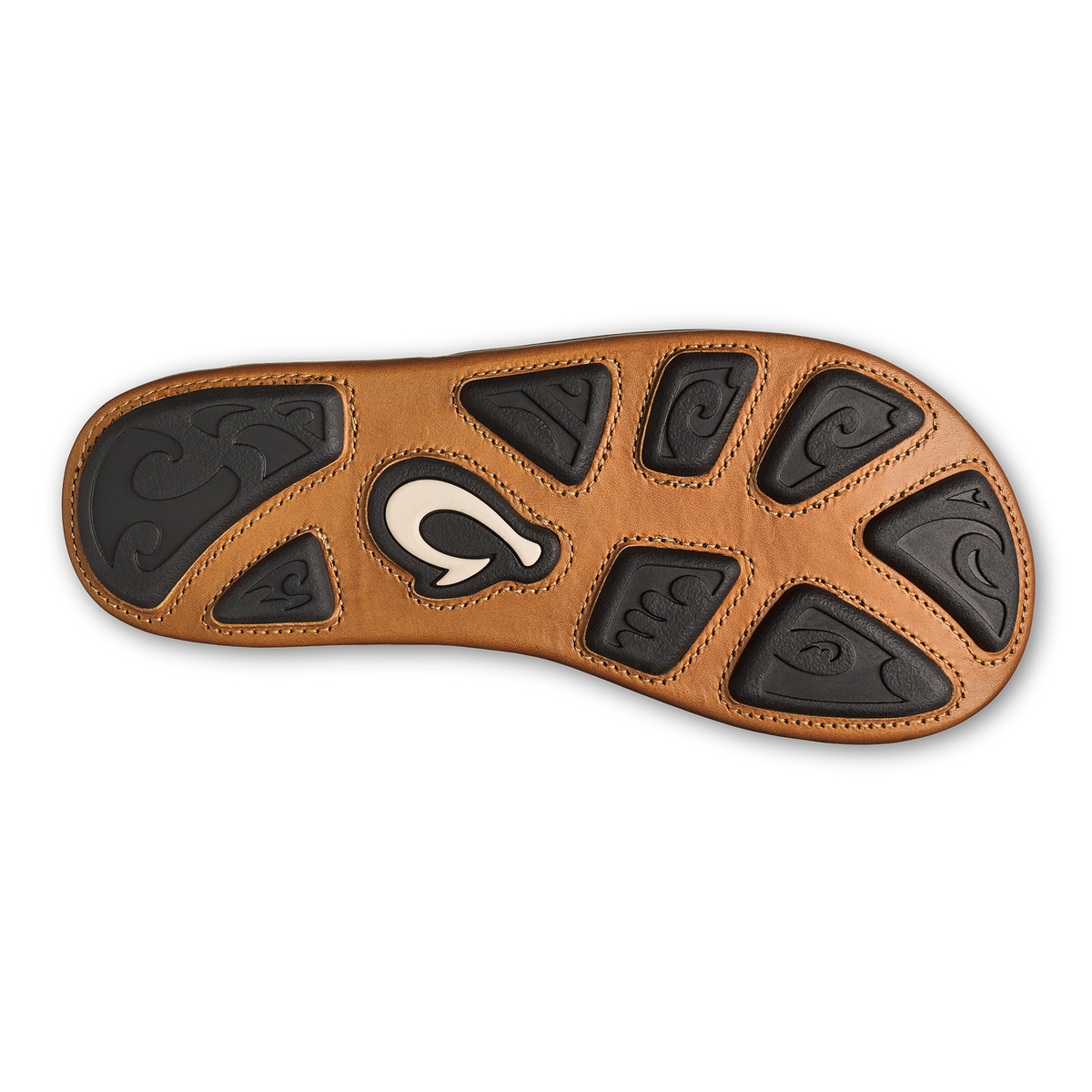 Hiapo - Odyssey Grey / Sahara Men’s Leather Beach Sandals | OluKai Men