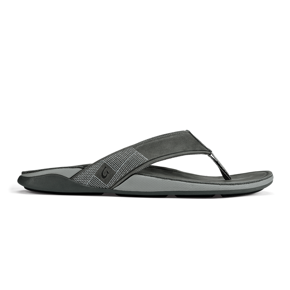 Tuahine Men's Waterproof Leather Beach Sandals - Lagoon | OluKai Men
