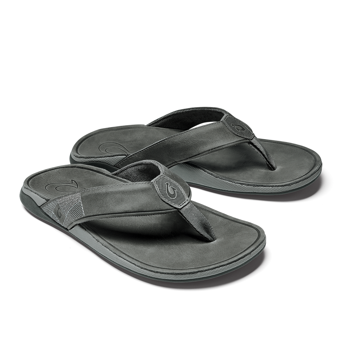 Tuahine Men's Waterproof Leather Beach Sandals - Lagoon | OluKai Men