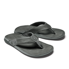 Tuahine Men's Waterproof Leather Beach Sandals - Lagoon | OluKai Men