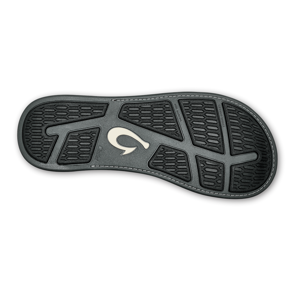 Tuahine Men's Waterproof Leather Beach Sandals - Lagoon | OluKai Men