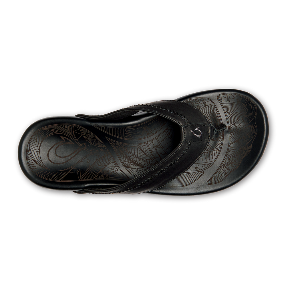Hiapo - Lava Rock Men’s Leather Beach Sandals | OluKai Men
