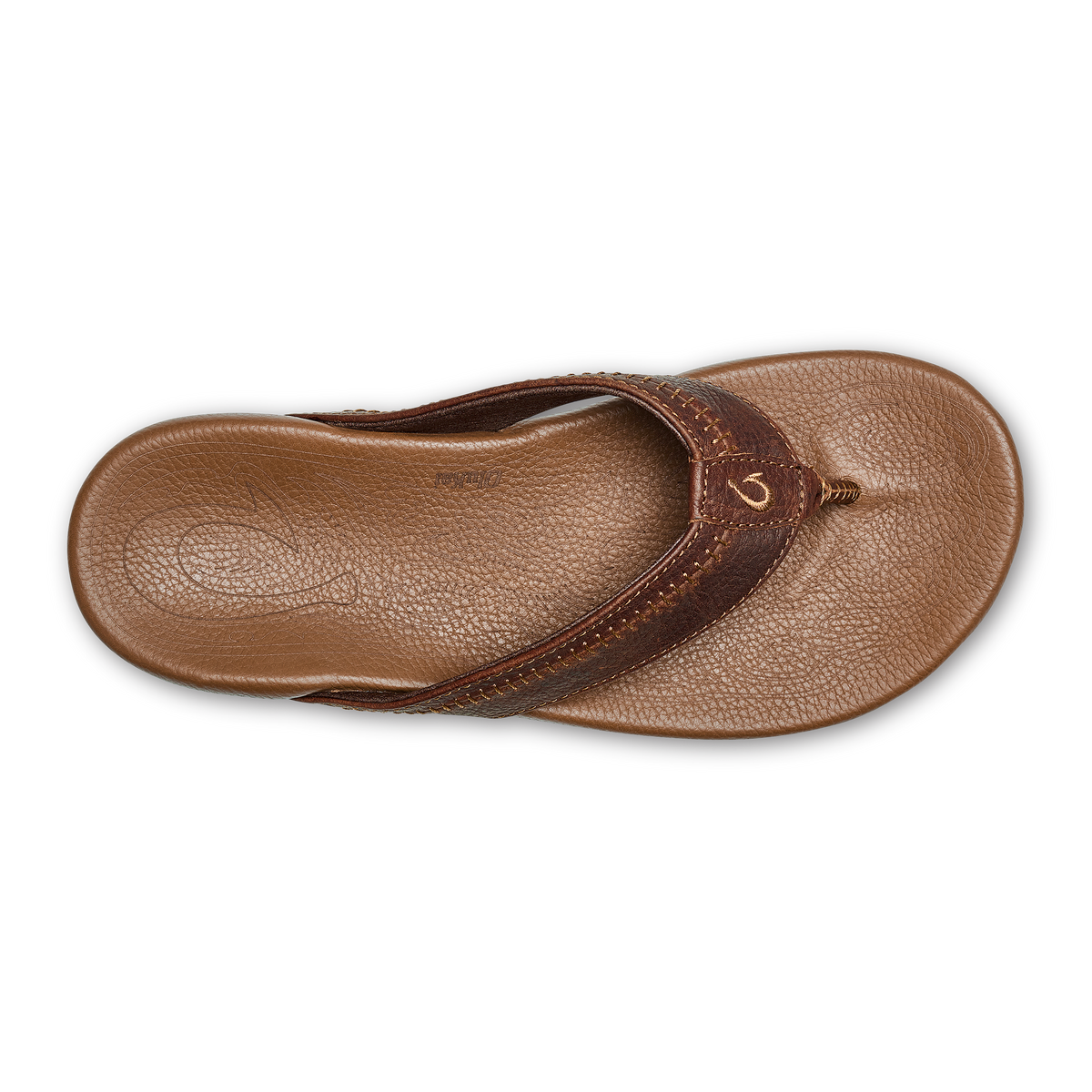 Hiapo -Dark Java / Toffee Men’s Leather Beach Sandals | OluKai Men