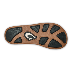 Hiapo -Dark Java / Toffee Men’s Leather Beach Sandals | OluKai Men