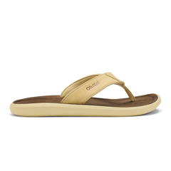 Pili Men’s Waterproof Leather Sandals - Toasted Coconut / Tan | OluKai Men