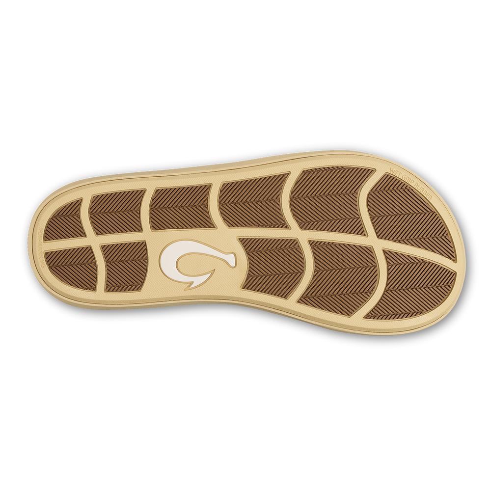 Pili Men’s Waterproof Leather Sandals - Toasted Coconut / Tan | OluKai Men