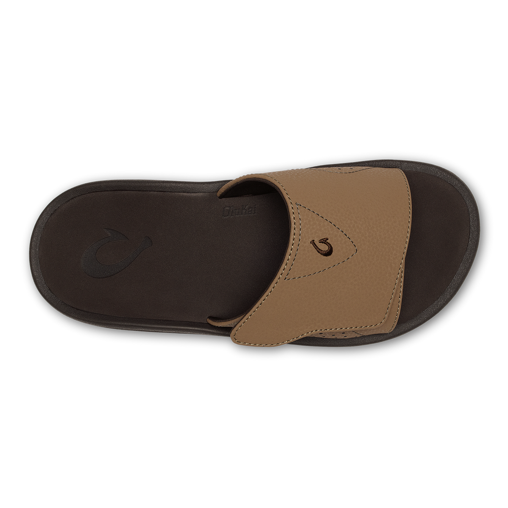 Nalu Slide - Tan / Dk Java | OluKai Men