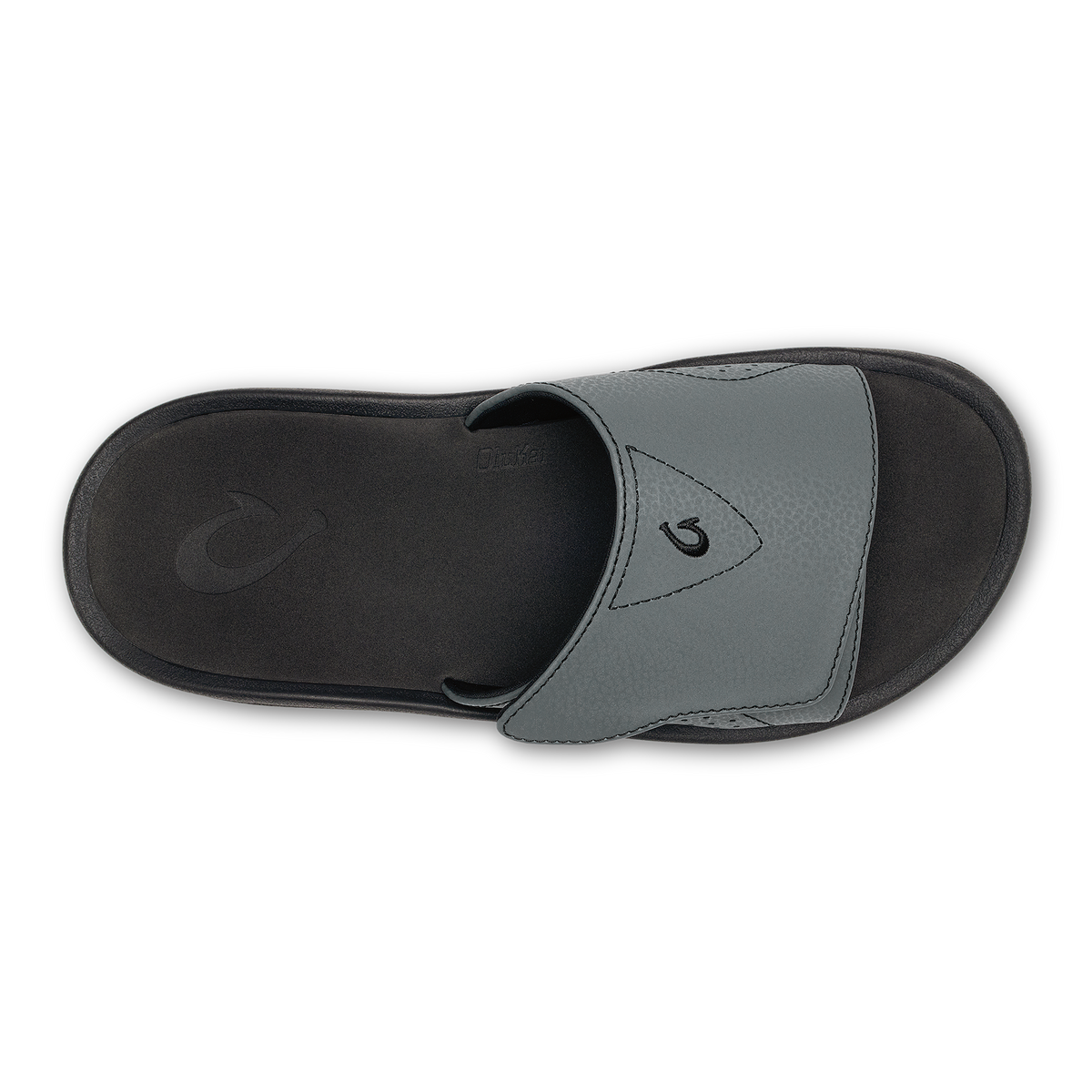 Nalu Slide - Rock / Black | OluKai Men