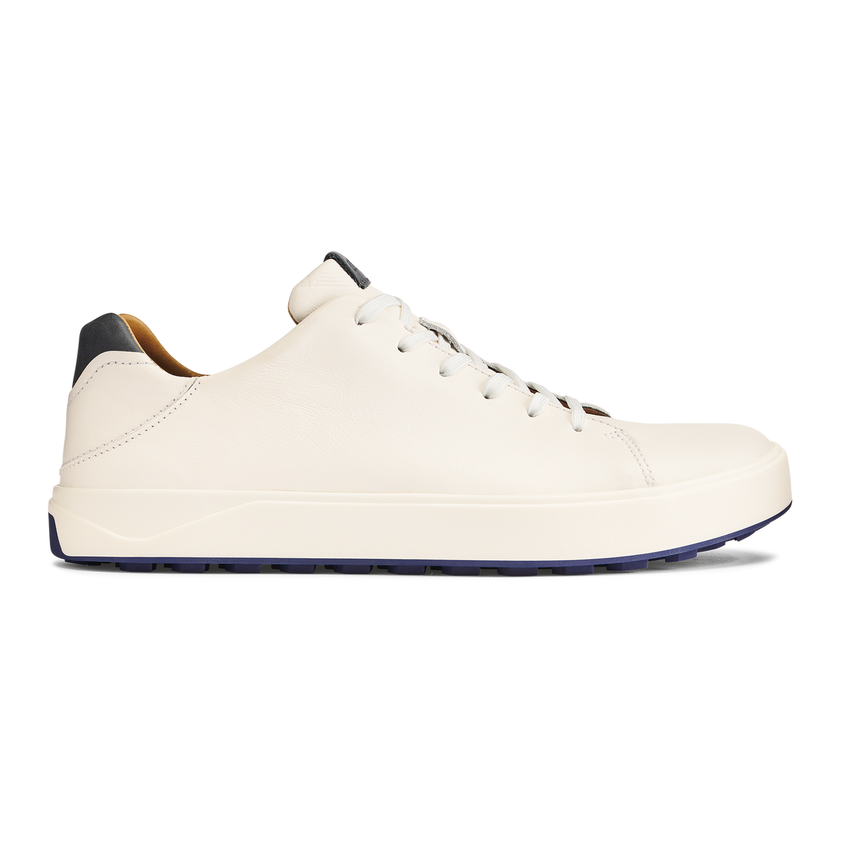 Wai‘alae Men’s Waterproof Leather Golf Shoes - White | OluKai Men