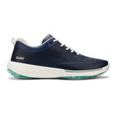 Mākena Men’s Waterproof Golf Shoes - Mood Indigo | OluKai Men