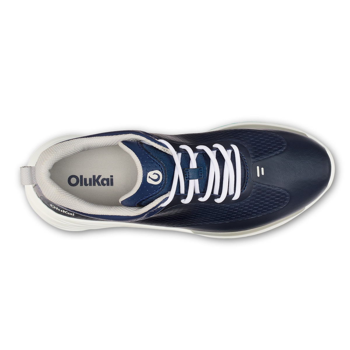 Mākena Men’s Waterproof Golf Shoes - Mood Indigo | OluKai Men