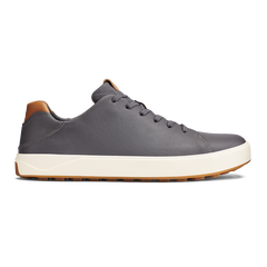 Wai‘alae Men’s Waterproof Leather Golf Shoes - Stone | OluKai Men