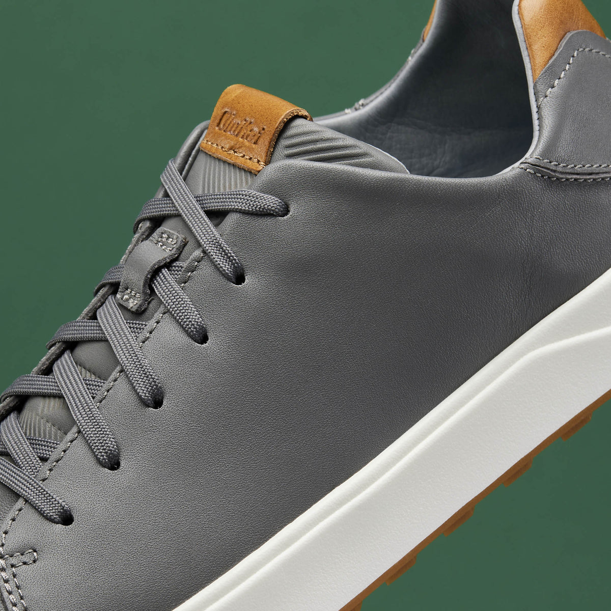 Wai‘alae Men’s Waterproof Leather Golf Shoes - Stone | OluKai Men