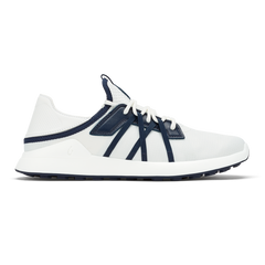 Manele Men’s Breathable Golf Shoes - Bright White / Mood Indigo | OluKai Men