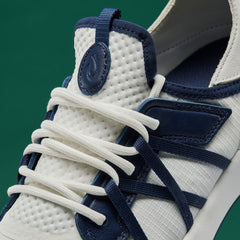 Manele Men’s Breathable Golf Shoes - Bright White / Mood Indigo | OluKai Men