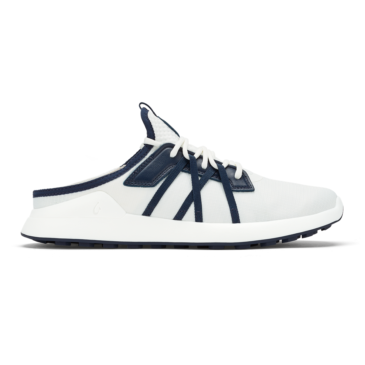 Manele Men’s Breathable Golf Shoes - Bright White / Mood Indigo | OluKai Men