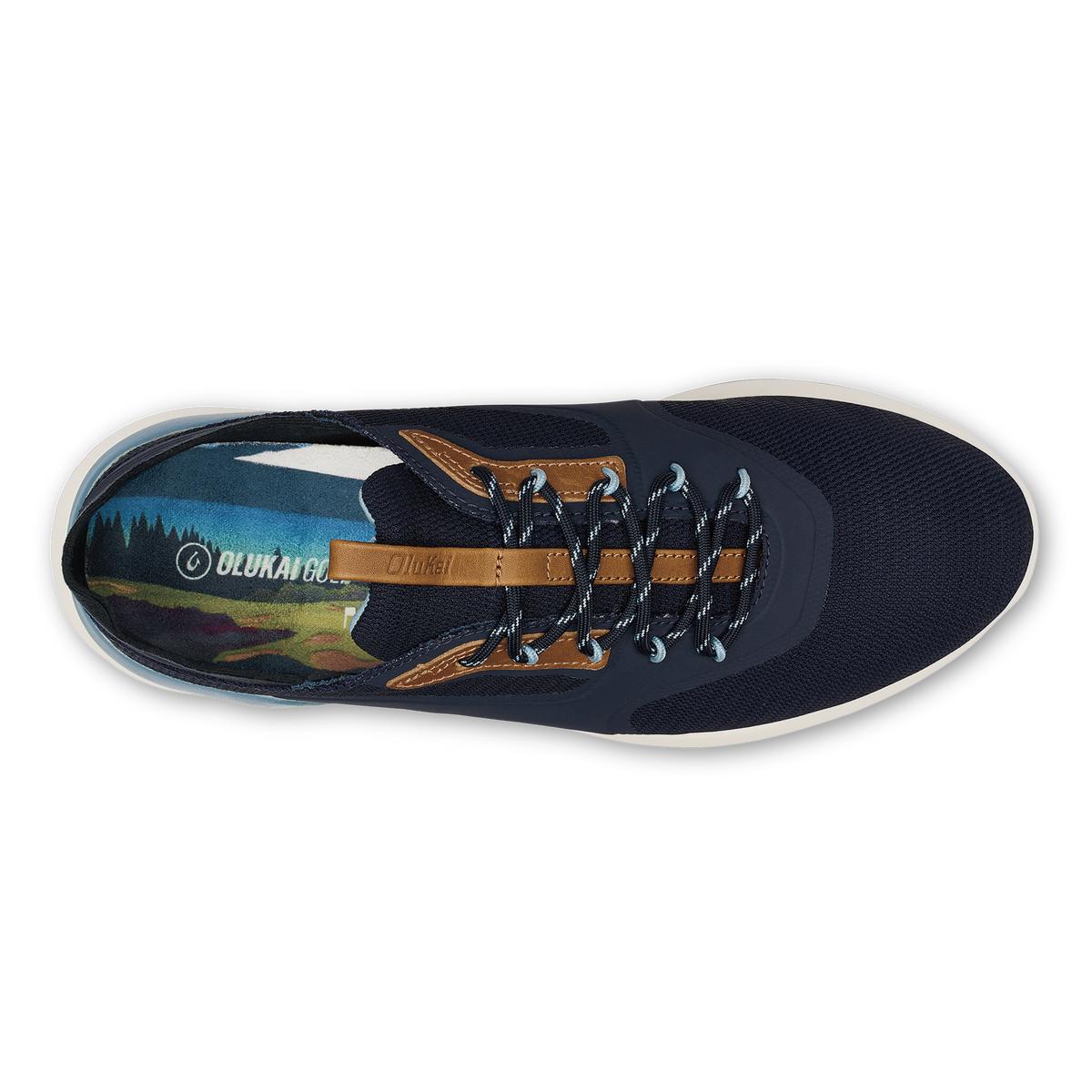 OluKai Kā‘anapali Men’s Golf Shoe - Trench Blue / Sea Ice | OluKai Men
