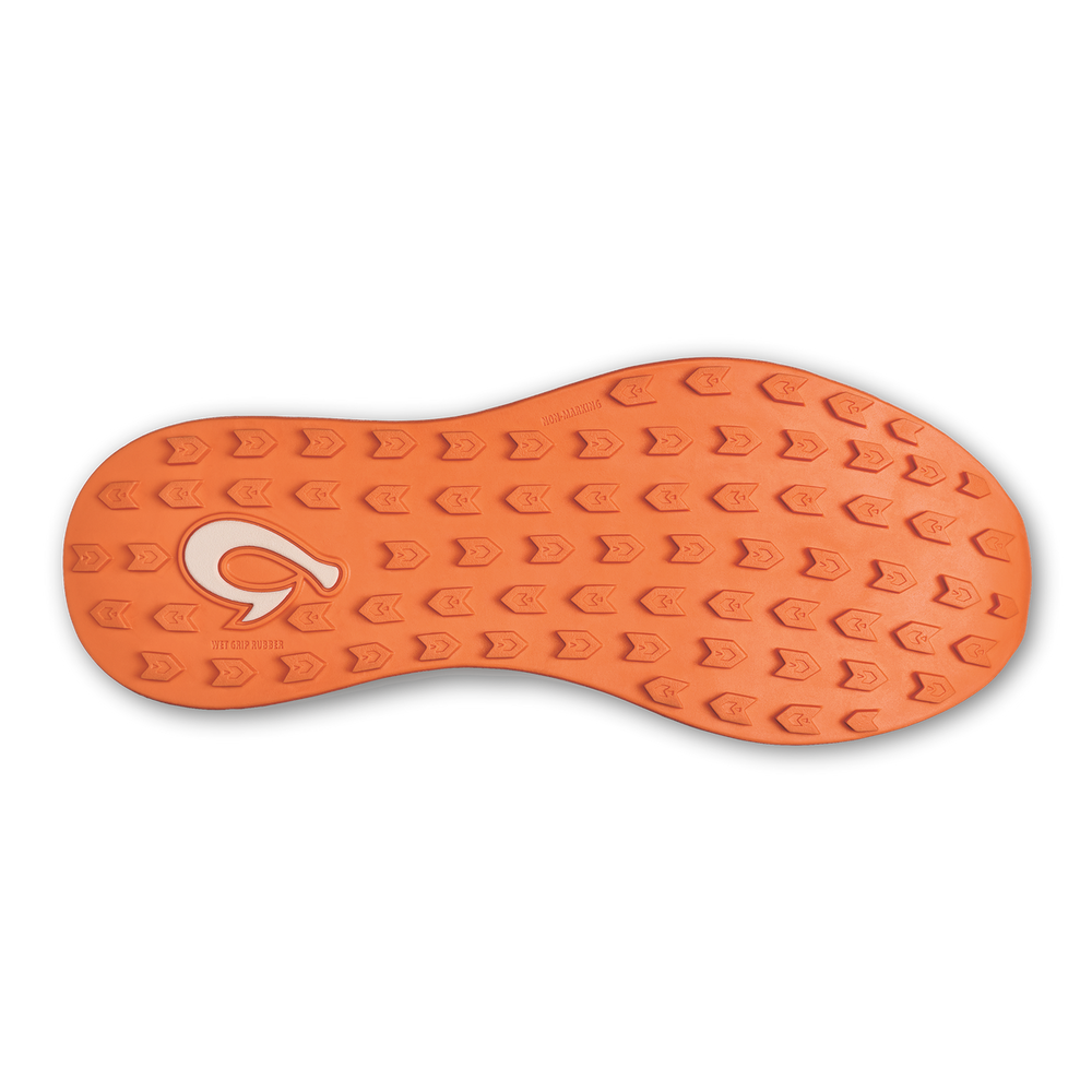 Manele Men’s Breathable Golf Shoes - Pale Moss / Molten Orange | OluKai Men